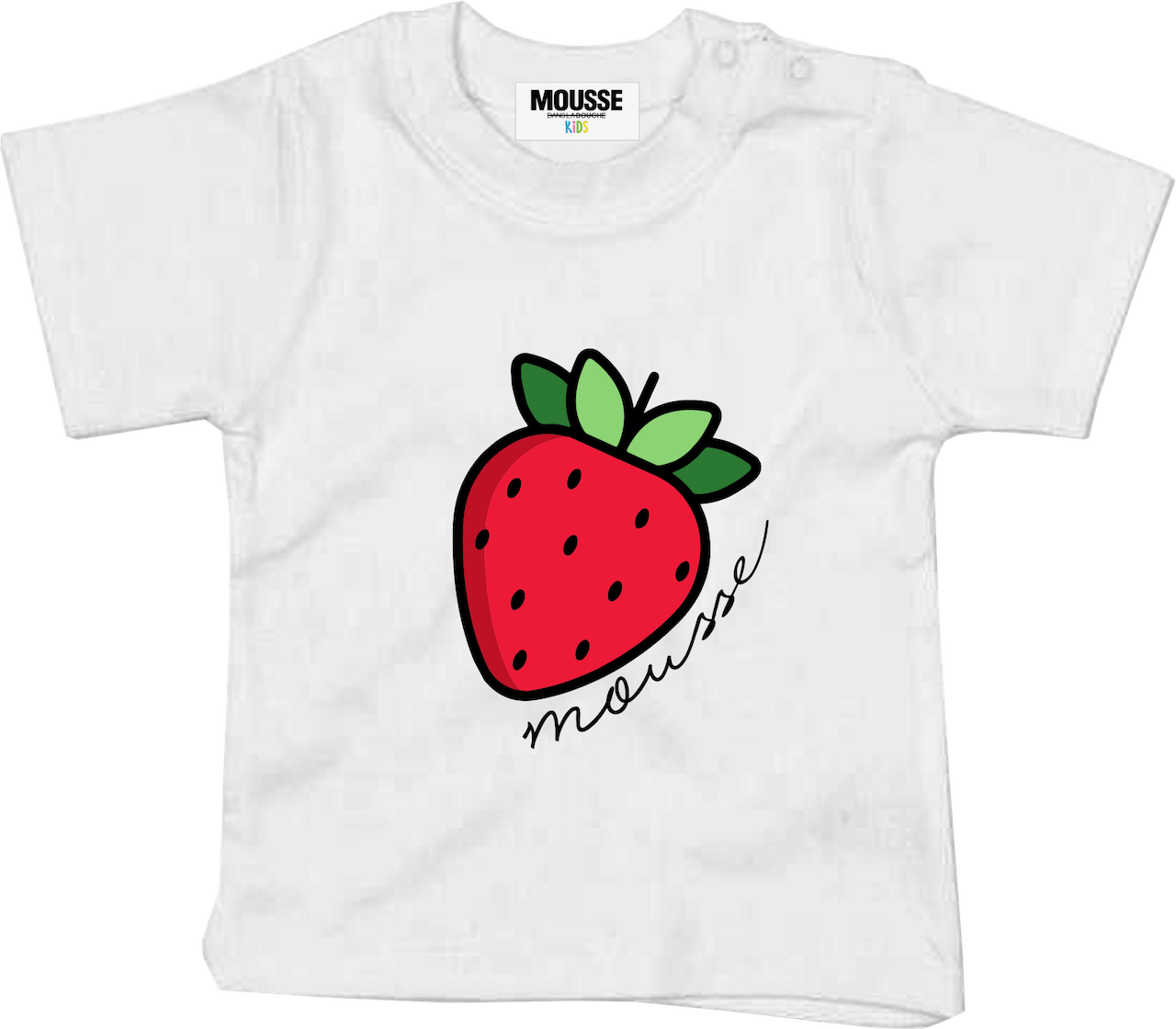 t-shirt neonato leo fruit